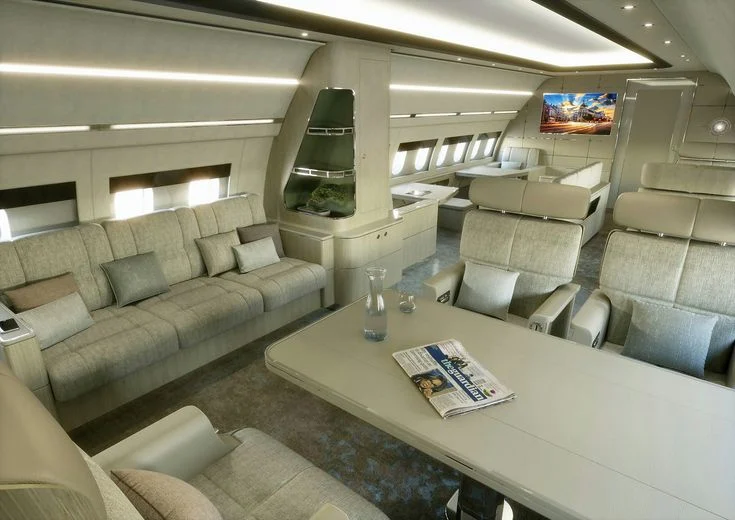 Safe Fly Aviation ACJneo VIP Cabin Interior – Luxury Executive Travel