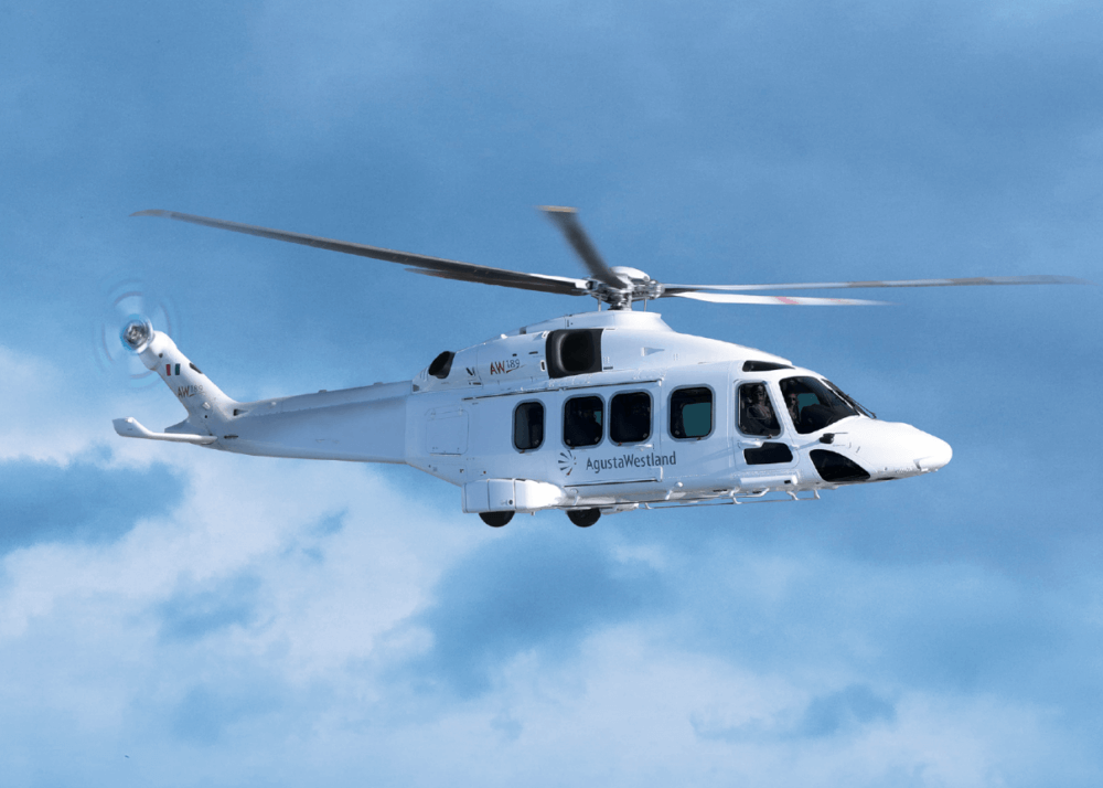 Leonardo AW189 heavy twin-engine helicopter