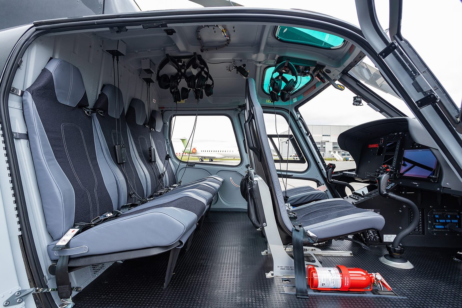 Airbus H125 cabin interior