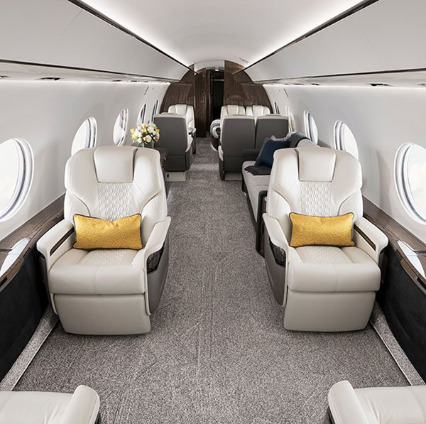 Gulfstream G700 cabin interior