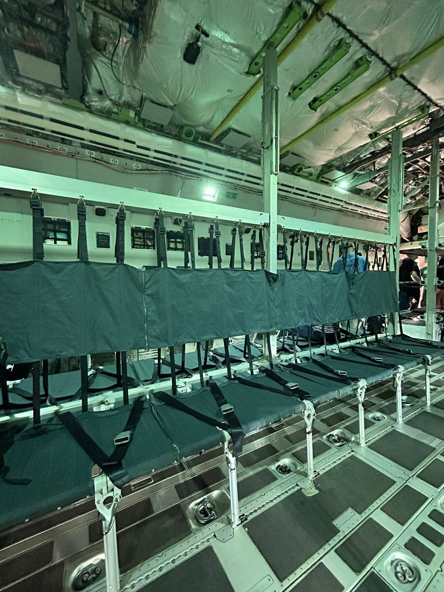 C-390 interior with passenger seating configuration
