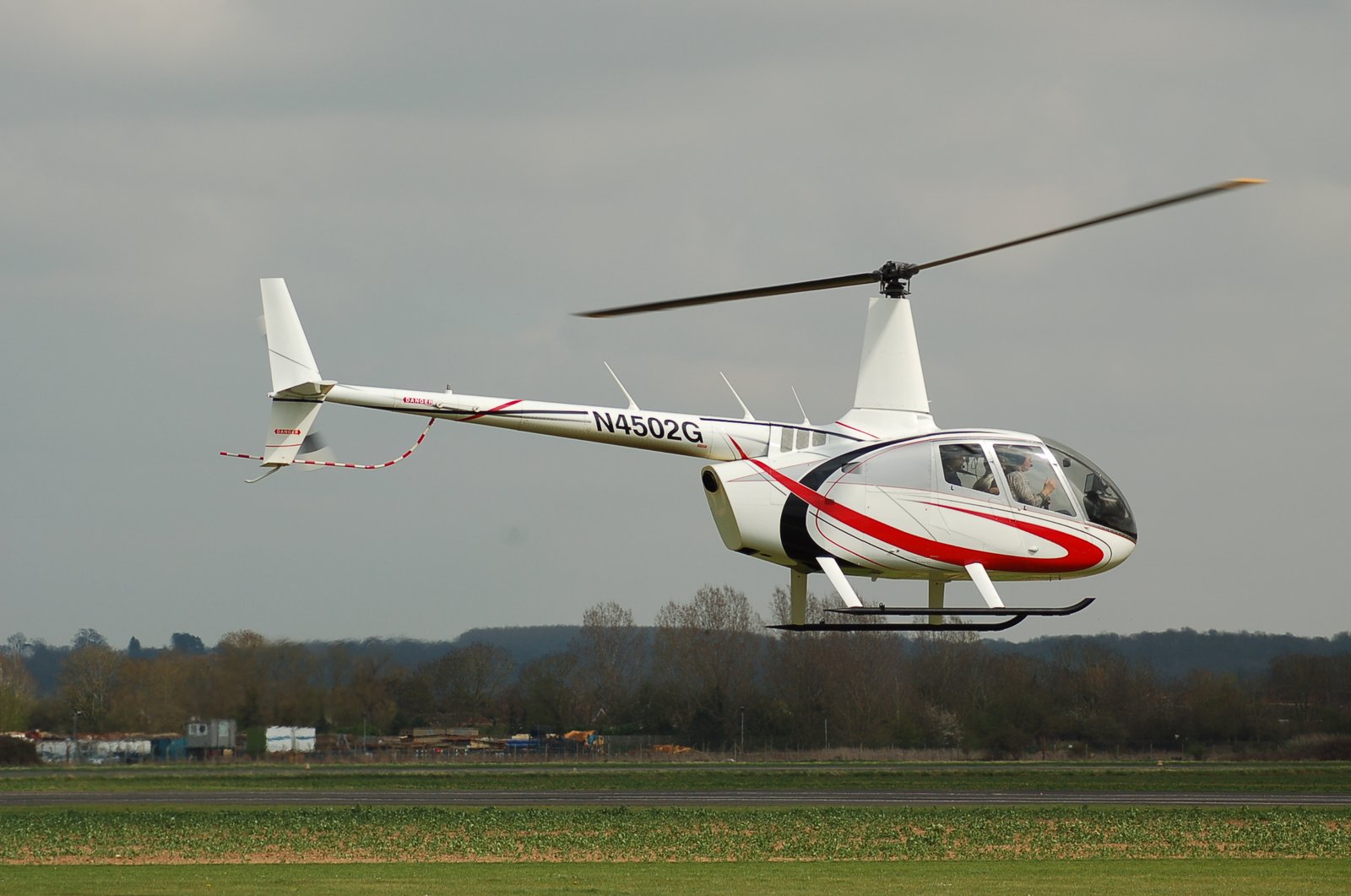 Robinson R66 in flight