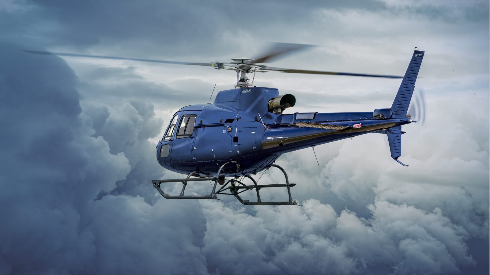 Airbus H125 in flight