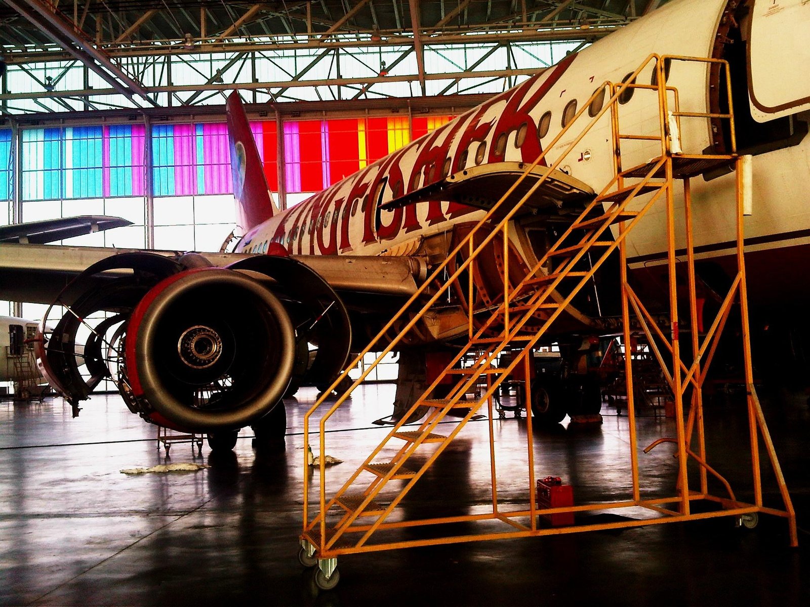 Aircraft teardown process for harvesting rotable components and USM parts