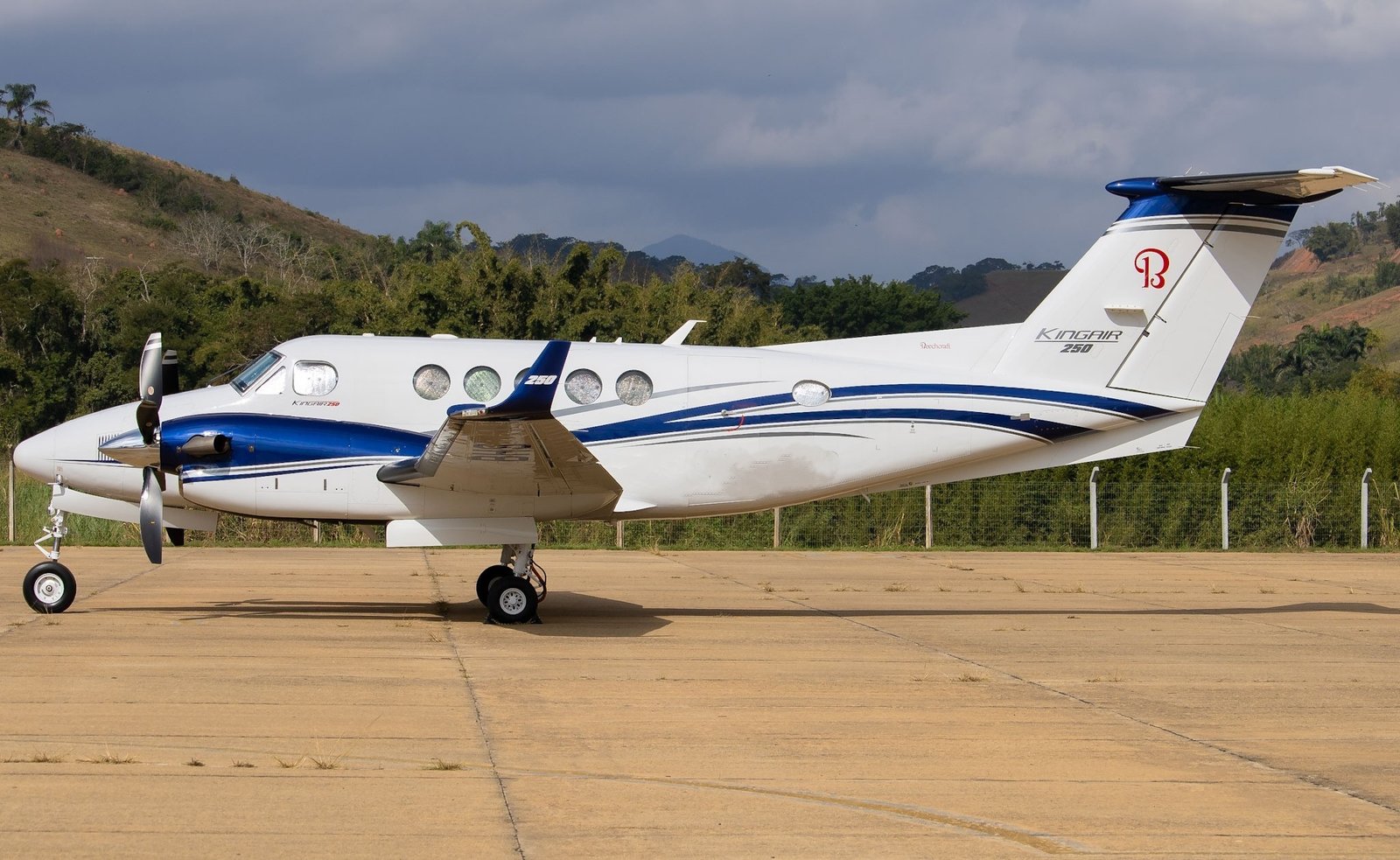 Beechcraft King Air B200/B250 turboprop aircraft, the highest-demand aircraft type across African markets