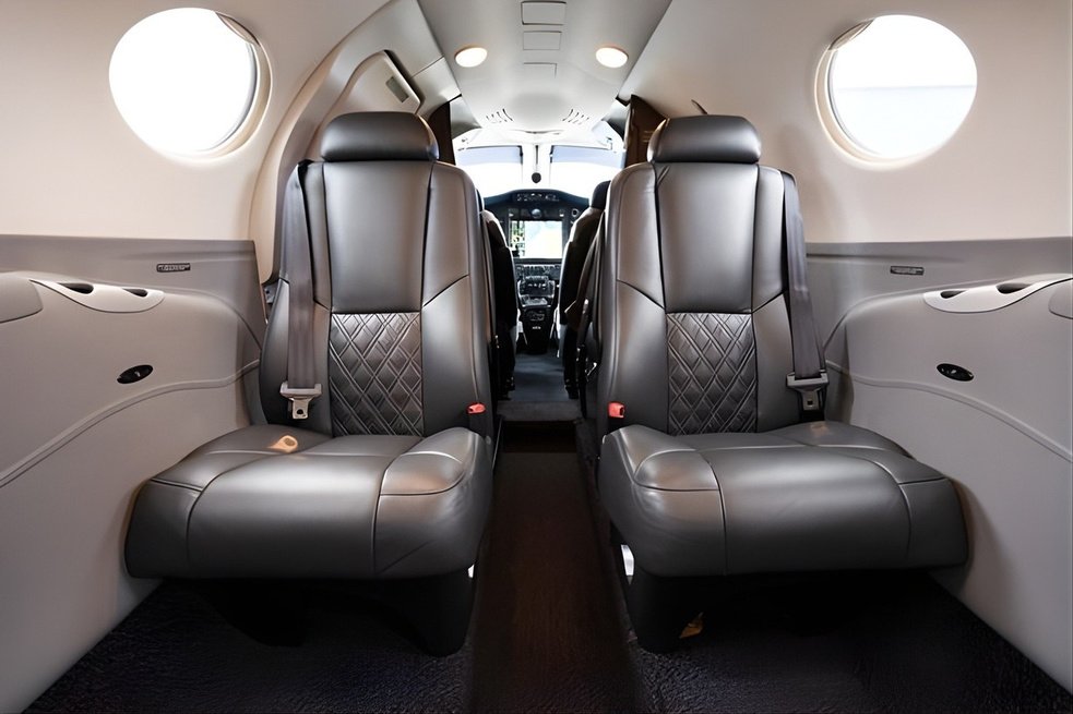 Cessna Citation Mustang front cabin view