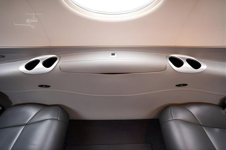 Cessna Citation Mustang cabin side view