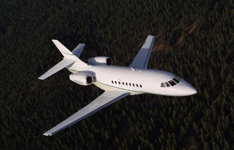 Falcon 2000EX exterior