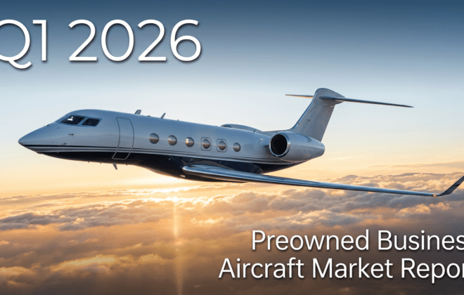 Safe Fly Aviation's comprehensive Q1 2026 Preowned Business Aircraft Market Report. Data-driven analysis on Heavy, Super-Mid, Medium, Light Jets & Turboprops. Inventory trends, pricing, and 2026 outlook.