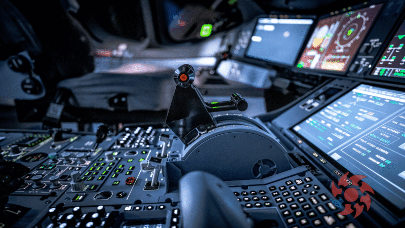 Avionics of aircraft Stacked aircraft avionics and flight control units with certification tags