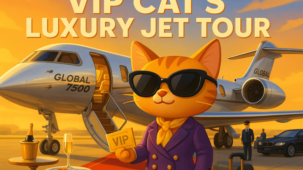 Sky Adventures with Safe Fly Aviation – Story 12: VIP Cat’s Luxury Jet ...