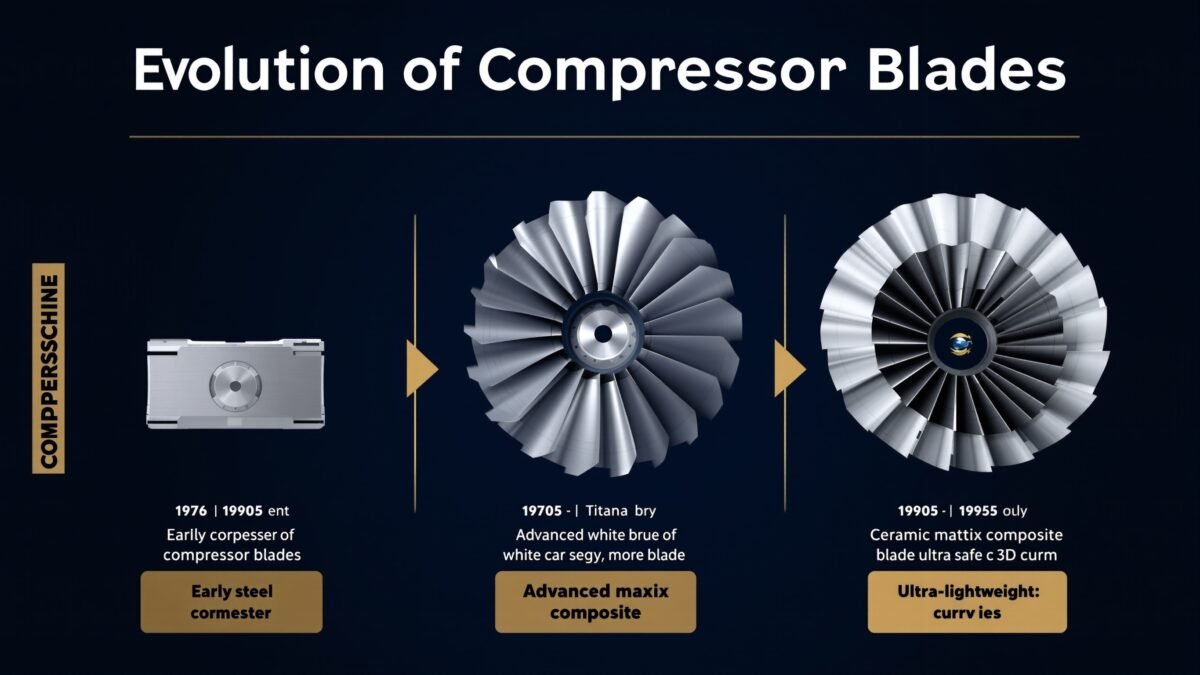 The Evolution of Compressor Blades: From Steel to Titanium to Ceramic ...