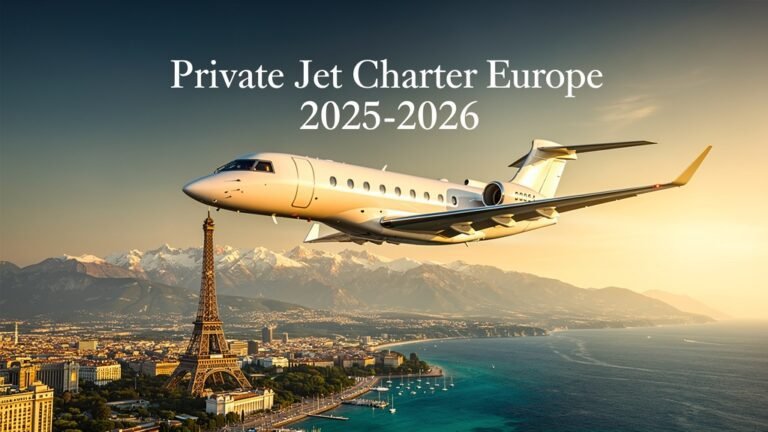 Private Jet Charter Cost in Europe 2025–2026: Comprehensive Guide to ...