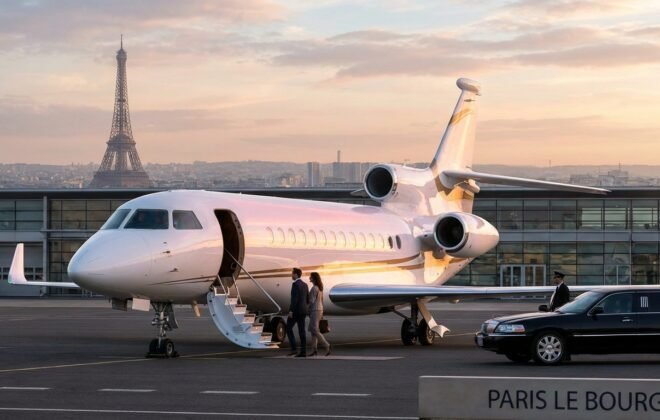 Faclon 8X, Charter a private jet from Paris with SafeFly Aviation. Le Bourget Airport specialists. Instant quotes, Phenom 300 to Gulfstream G650. DGAC certified.