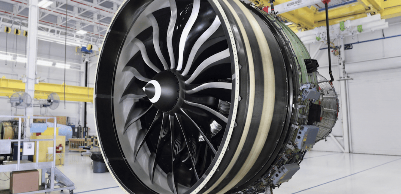GE90 / GE9X series jet engine