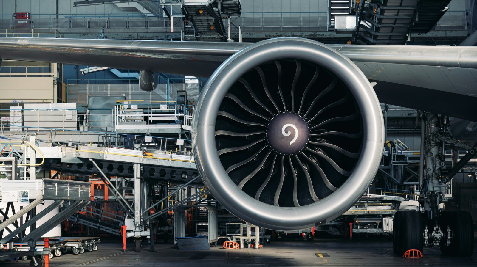Safe Fly engine in MRO facility