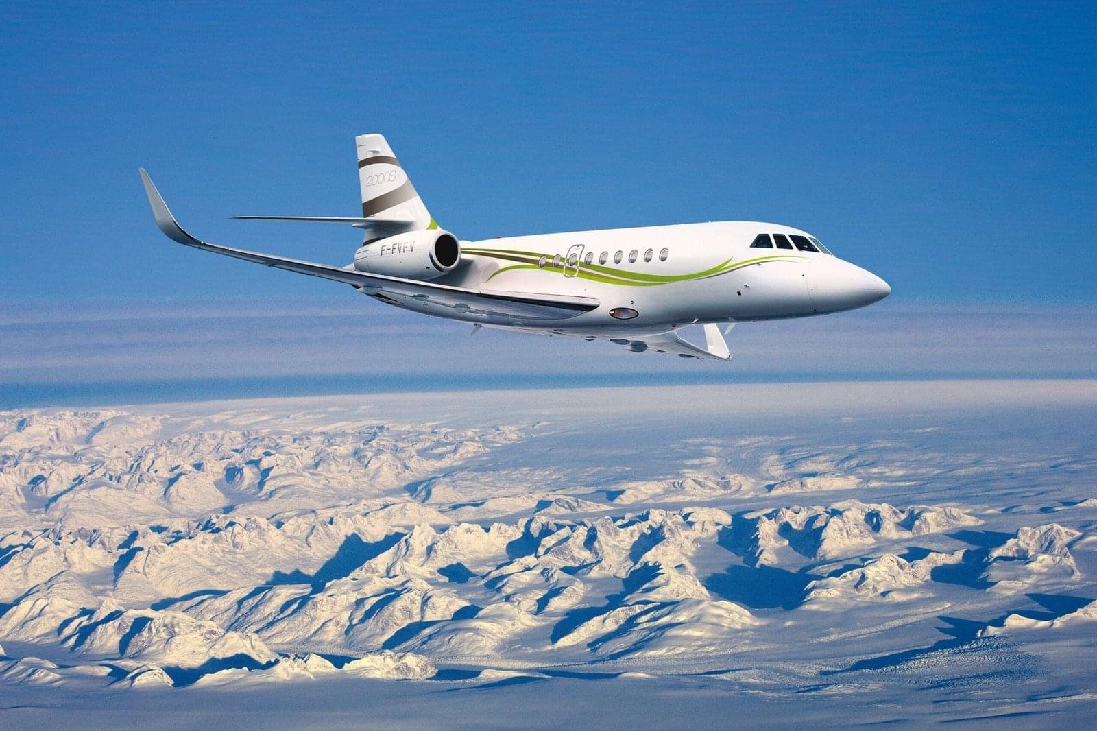 Dassault Falcon 2000 heavy jet — executive private charter worldwide