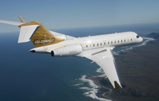 Bombardier Global 6000 flying for Safe Fly Aviation