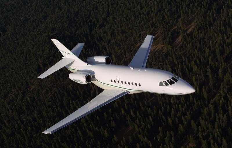 Falcon 2000EX exterior