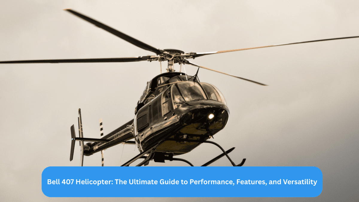 Discover the Bell 407 helicopter’s unmatched versatility, performance, and safety. From EMS to VIP transport