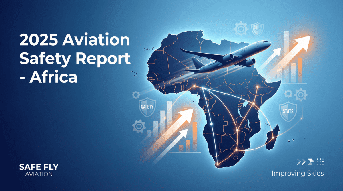 Comprehensive 2025 aviation safety report for Africa: accident statistics, trends, key incidents and operational guidance for airlines, private jet operators and travellers.